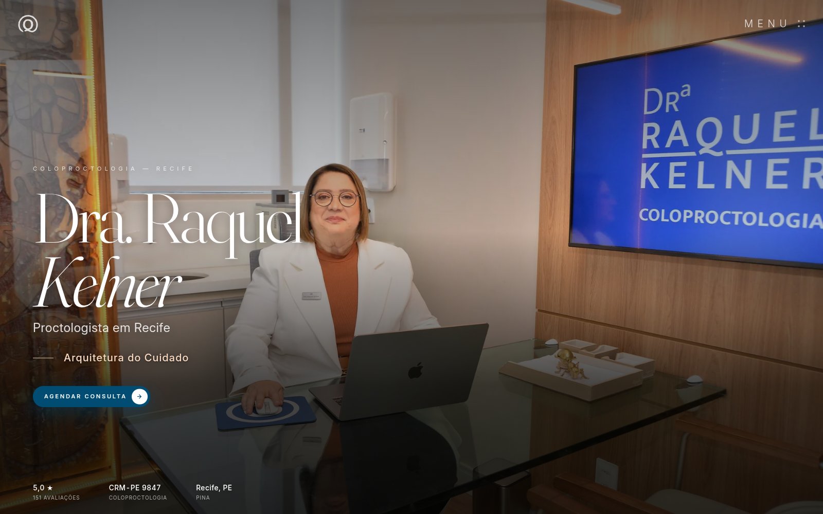 Preview do projeto Dra Raquel Kelner