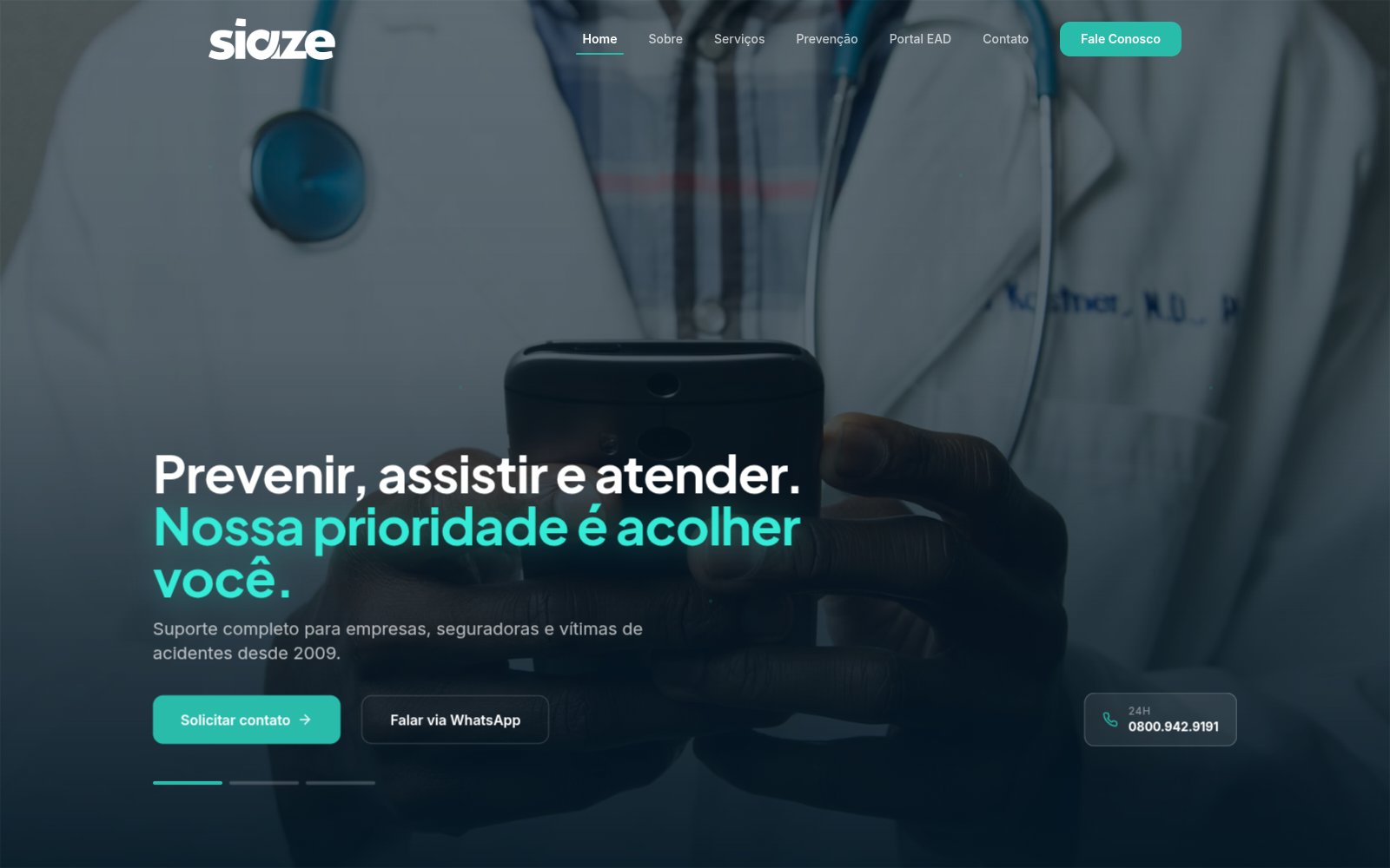 Preview do projeto Siaze